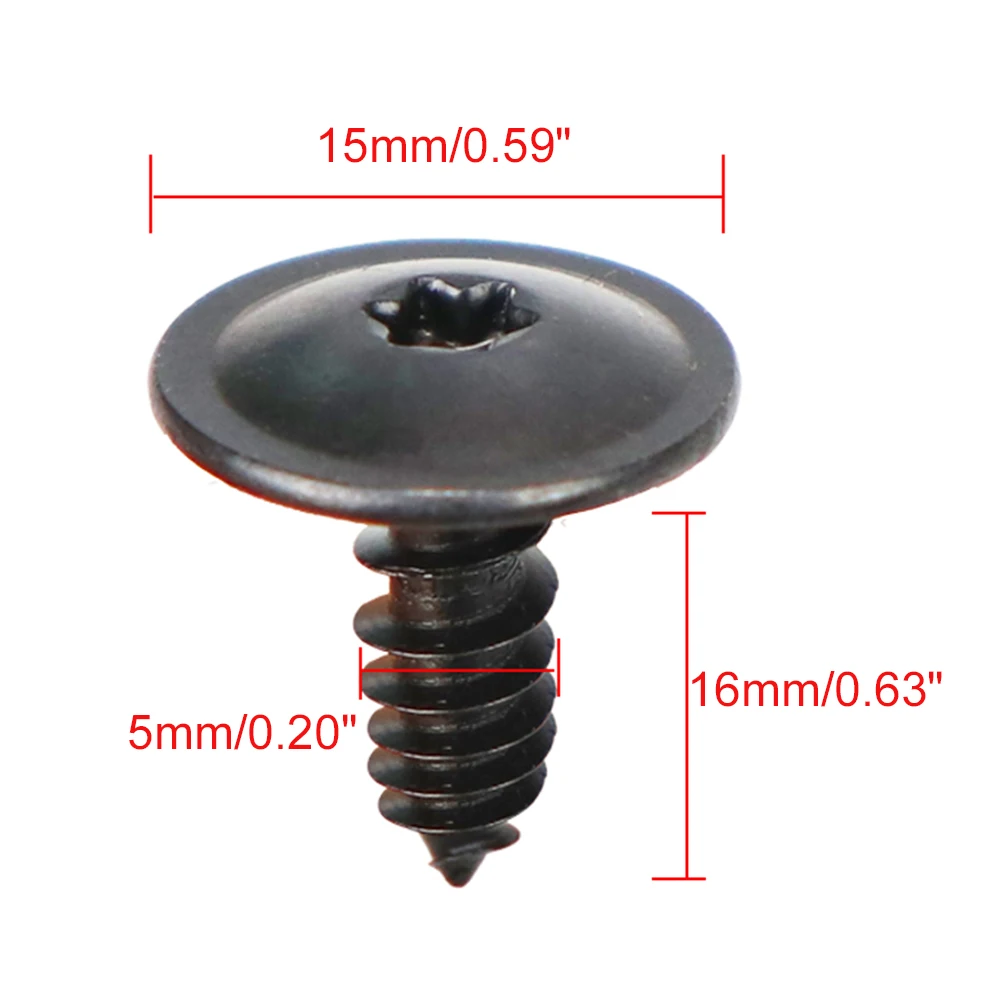 NEW 10pcs Car Engine Cover Undertray Splashguard Wheel Arch Torx Screw Retainer Fastener Clip Bolt Universal For VW Audi Seat