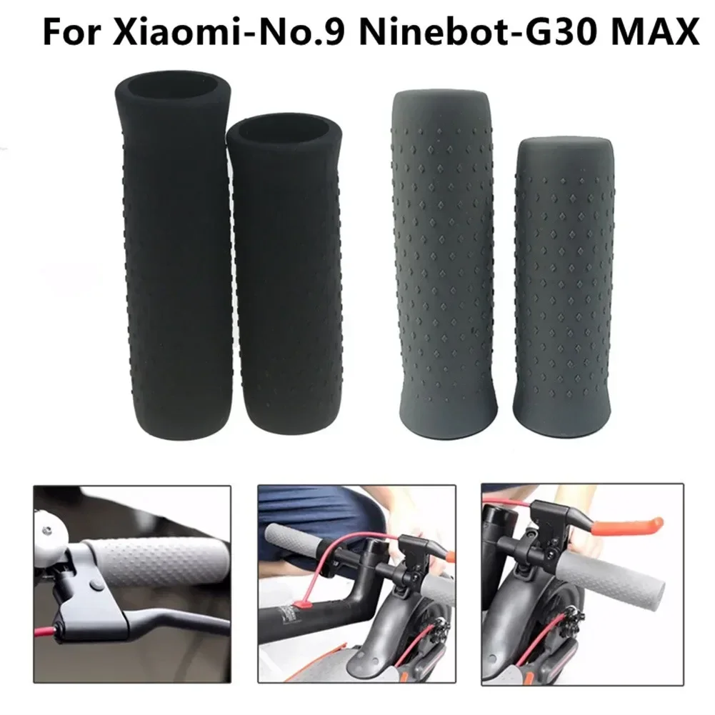 Electric Scooter Silicone Handlebar Grips Bar Cover For Segway-Ninebot MAX G30 Non-slip Handlebar Grip E Scooter Accessories