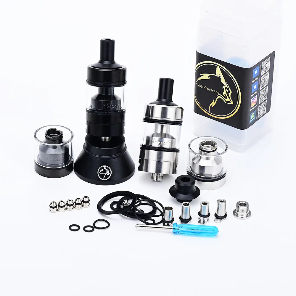 رشاش الذئب 2 rta ، خزان قابل لإعادة البناء ، 22 من من من ، mtl rta (بخاخة الذئب) ، بخاخ قابل لإعادة البناء ، 22 من ، rta ta/، يهو/يهو. 5/4 من ، airpins