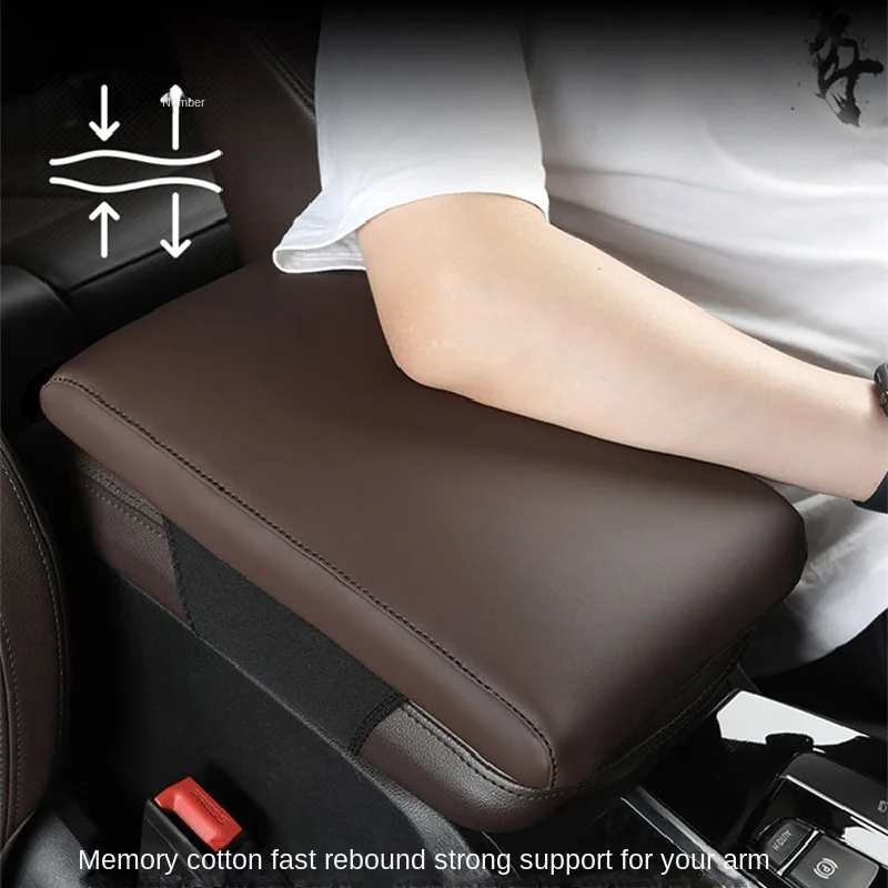 Car Armrest Box Pad, Increased Pad, Memory Cotton Protective Pad Cover, All-season Universal Interior Accessories