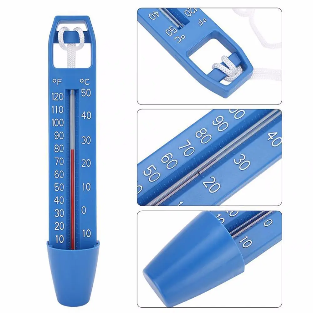 Bath Thermometer Easy Read Measuring Hot Tub Water Floating Floating Pool Thermometer Thermometer