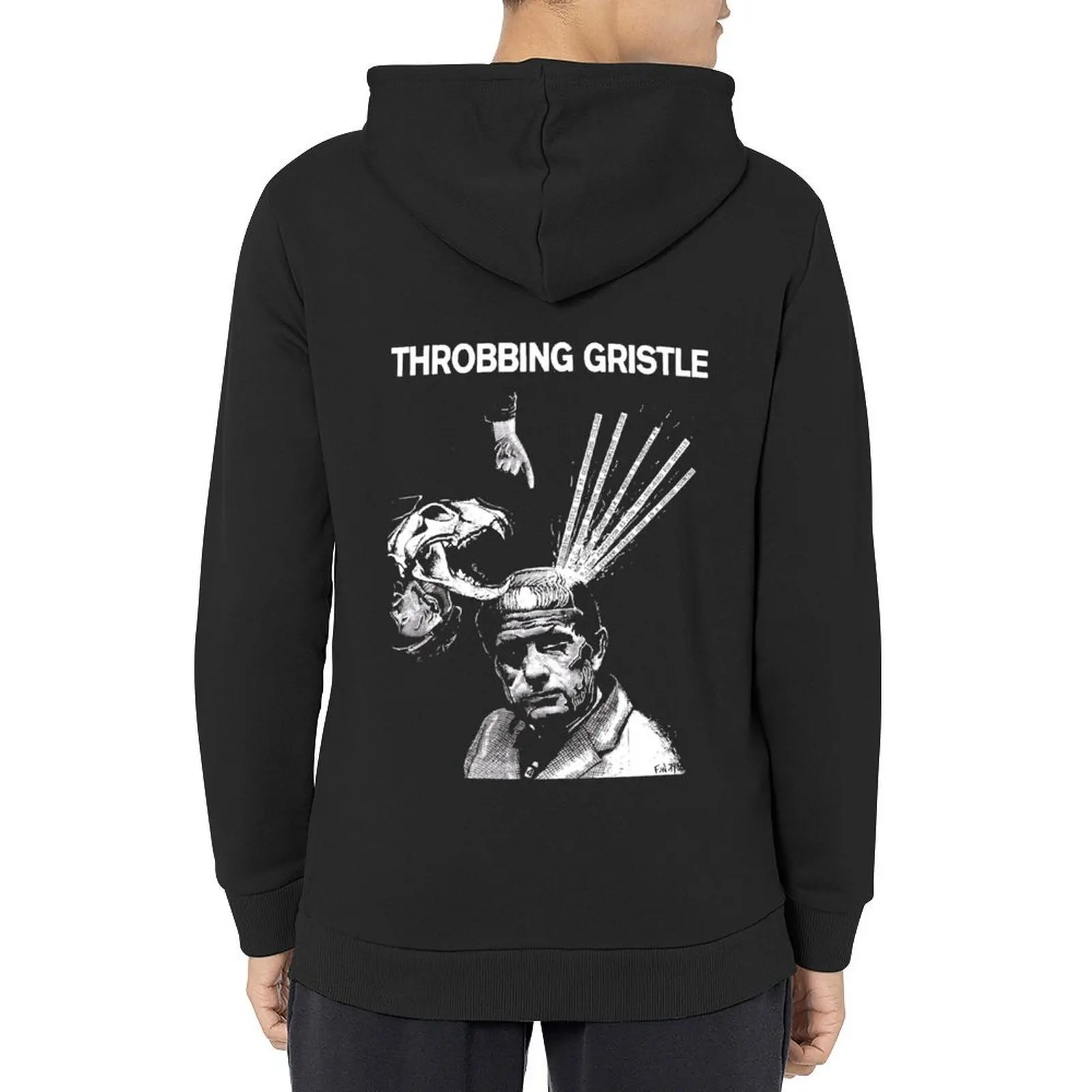 

Throbbing Gristle Hoodie hooded shirt japanese style men wear korean clothes new hoodies and sweatshirts