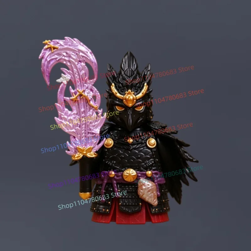 New 5CM Figure Ghost Samurai Assembly Model Ornament Anime Cartoon Toy Holiday Gift Action Character