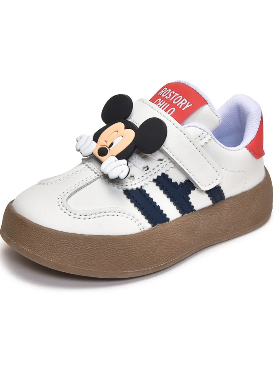 2026 Neue Freizeitschuhe für Kinder Mädchen Modische Sneaker Niedliche Cartoon-Sportschuhe für Jungen Rutschfeste Weiche Sohle Kinder-Boardschuhe