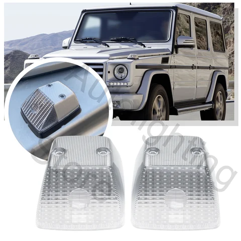 2X для Benz G-Class W460 W461 W463 Sprinter W901 W902 W903 1980-2018 корпус угловой лампы переднего крыла, крышка указателя поворота