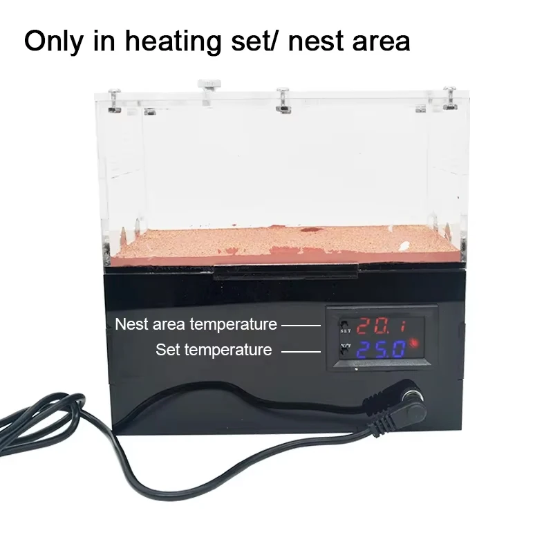 Acrylic Ant Farm Temperature Control Concrete Ant Nest Infinite Expansion Insect house Colony Drinker Anthill Kit Accessories