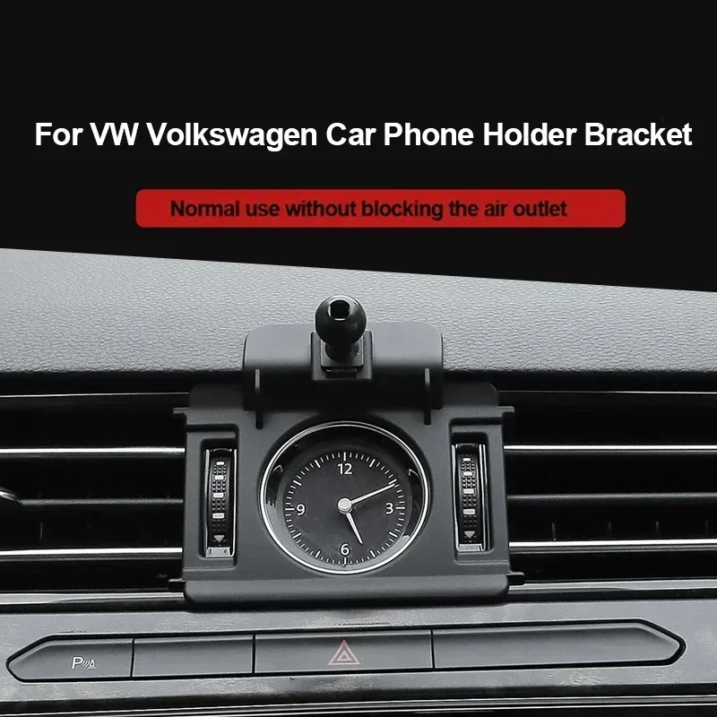 

For VW Volkswagen Polo Golf Passat Touareg Magotan Sagitar Lavida Touan Bora Car Phone Holder Base Bracket Center Air Vent Mount