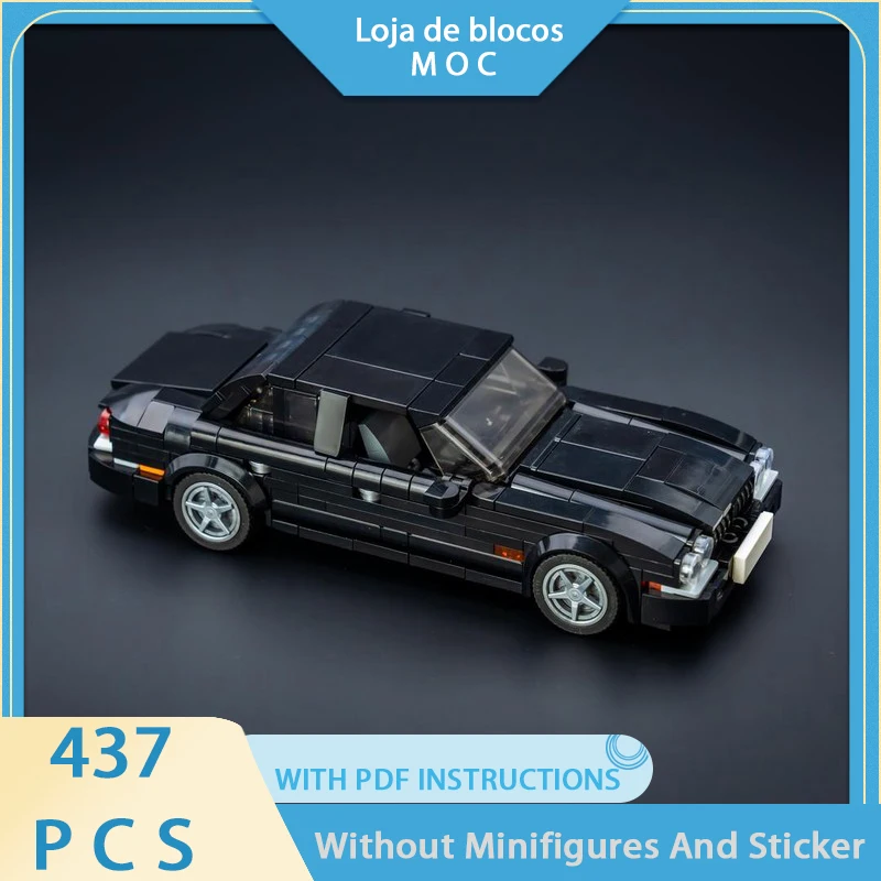 

Exquisite new product MOC building block car model XJ8 technology modular children's toy DIY assembly set