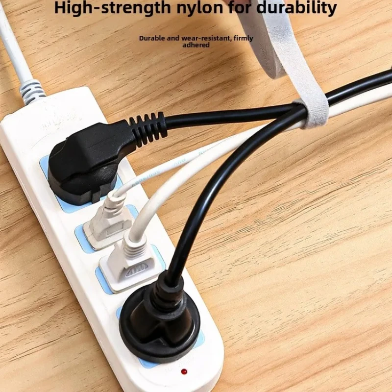 Reusable Adjustable Cable Ties Cord Organizer Straps Multi‑Purpose Wire Management Desk Computer Household Cable Arrangement