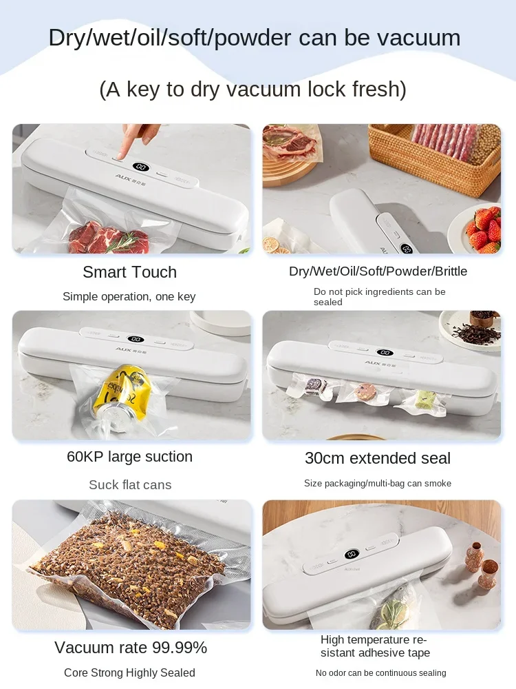 Machine à sceller sous vide, petite machine à sceller le plastique domestique