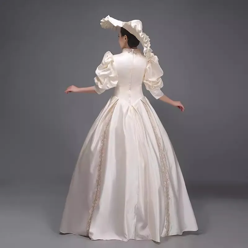 Victoria Medieval Renaissance Trang Phục Váy Marie Antoinette Rạp Hát Tại Bóng Gown với chiếc mũ