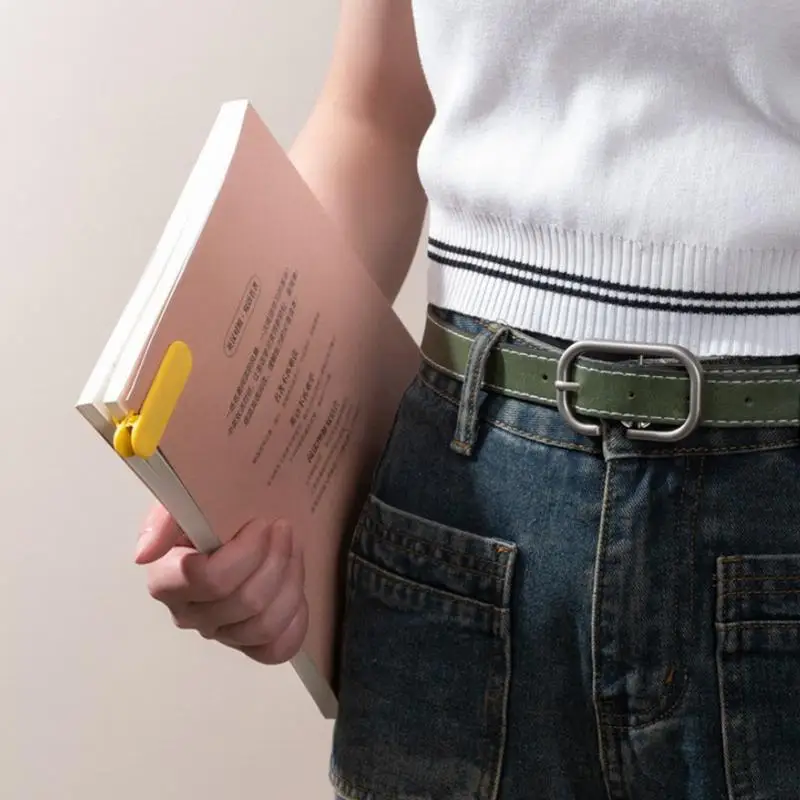 علامات كتاب مشبك ورق 3X مقاطع صفحة لقراءة الكتب النسائية الإشارات المرجعية الذكية تبقى في مكان وتتبع