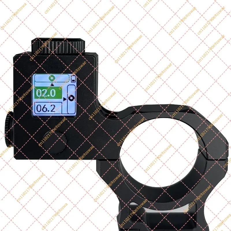 30mm Scope Ring with Anti-Cant Bubble Level, 1.12 Inch Centerline Height for Precision Shooting