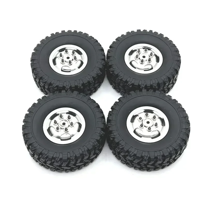 

For MN82 1/12 LC79 MN78 Remote Control Car Parts Metal Upgraded Hub Tires