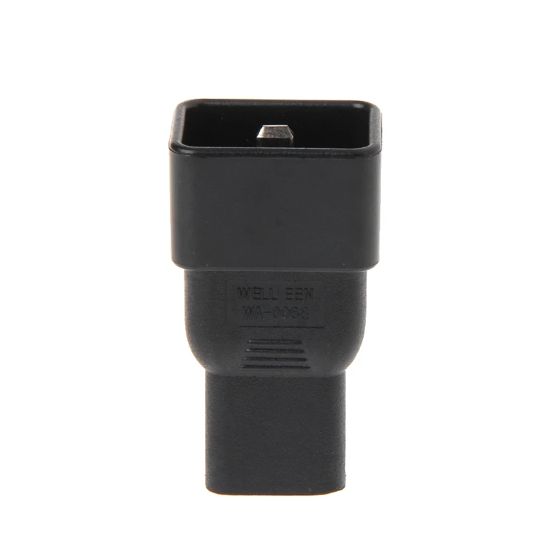 IEC 320 C20 3-Pin ذكر إلى C13 3-Pin أنثى التوصيل محول لإمداد الطاقة محول