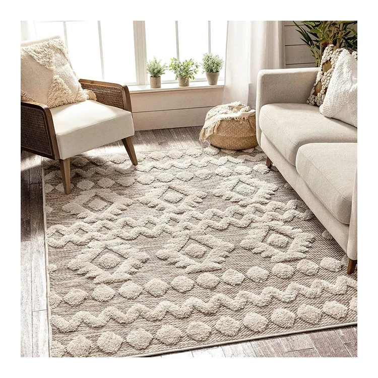 2022 Premium Design Best Price New Style Modern Wool Hand Made modern nylon flooring carpet