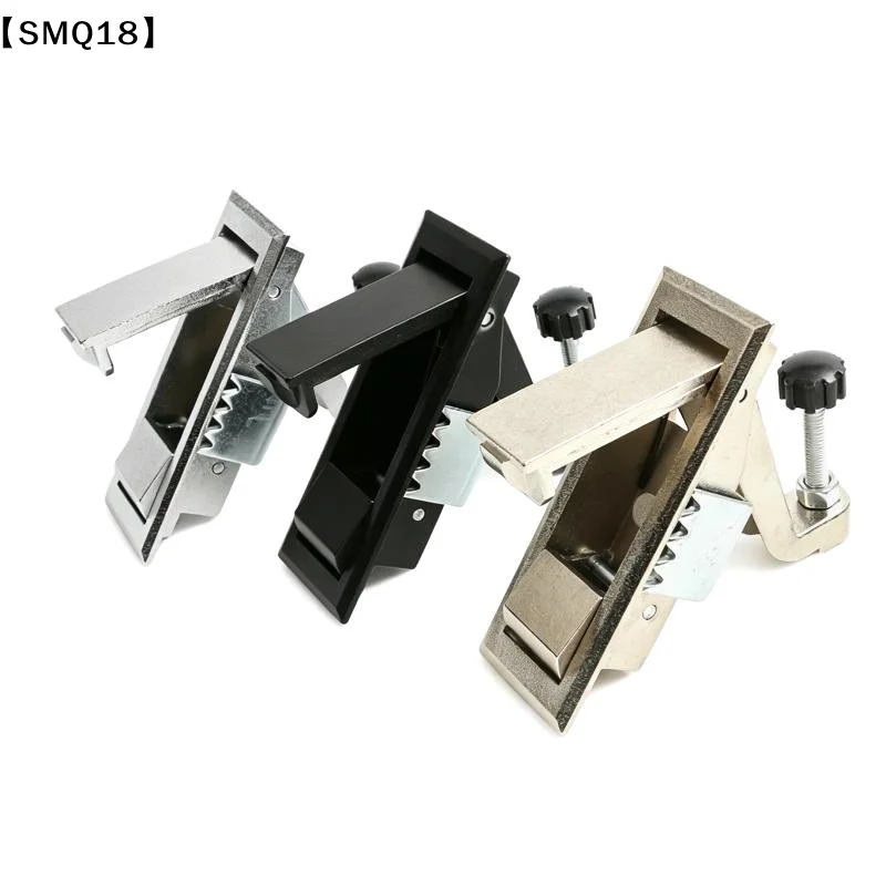 Push Button Lock Zinc Alloy Adjustable Box Case Boiler Flat Locker Switch Hasp Latch For Distribution Box Metal Lock【SMQ】