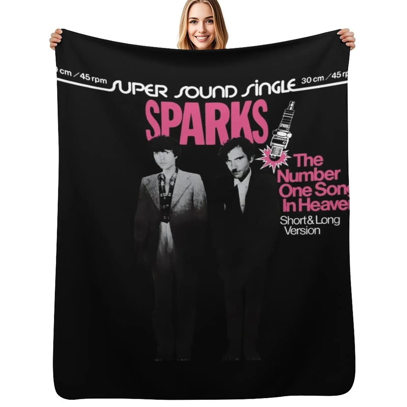 

SPARKS - THE NUMBER ONE SONG IN HEAVEN Throw Blanket Furry Baby Nap Blankets For Sofas Blankets