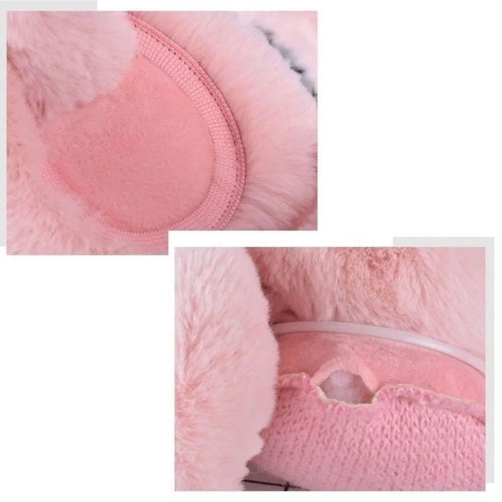 Fashion Plush Ear Muff Cold Protection Glitter Cat Ear Ear Warmer Keep Warm Ear Cover Winter