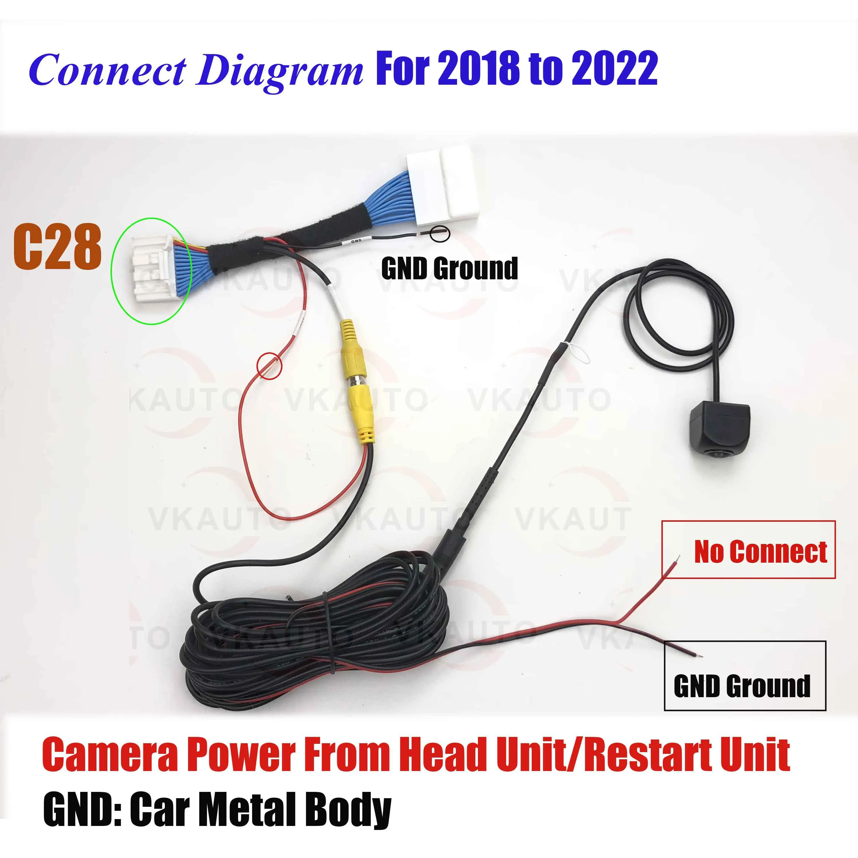JIAYITIAN-kit de cable adaptador para Mazda 6 Atenza Mazda 6 GJ GL 2013 ~ 2022, Monitor OEM/HD CCD, cámara de visión trasera automática