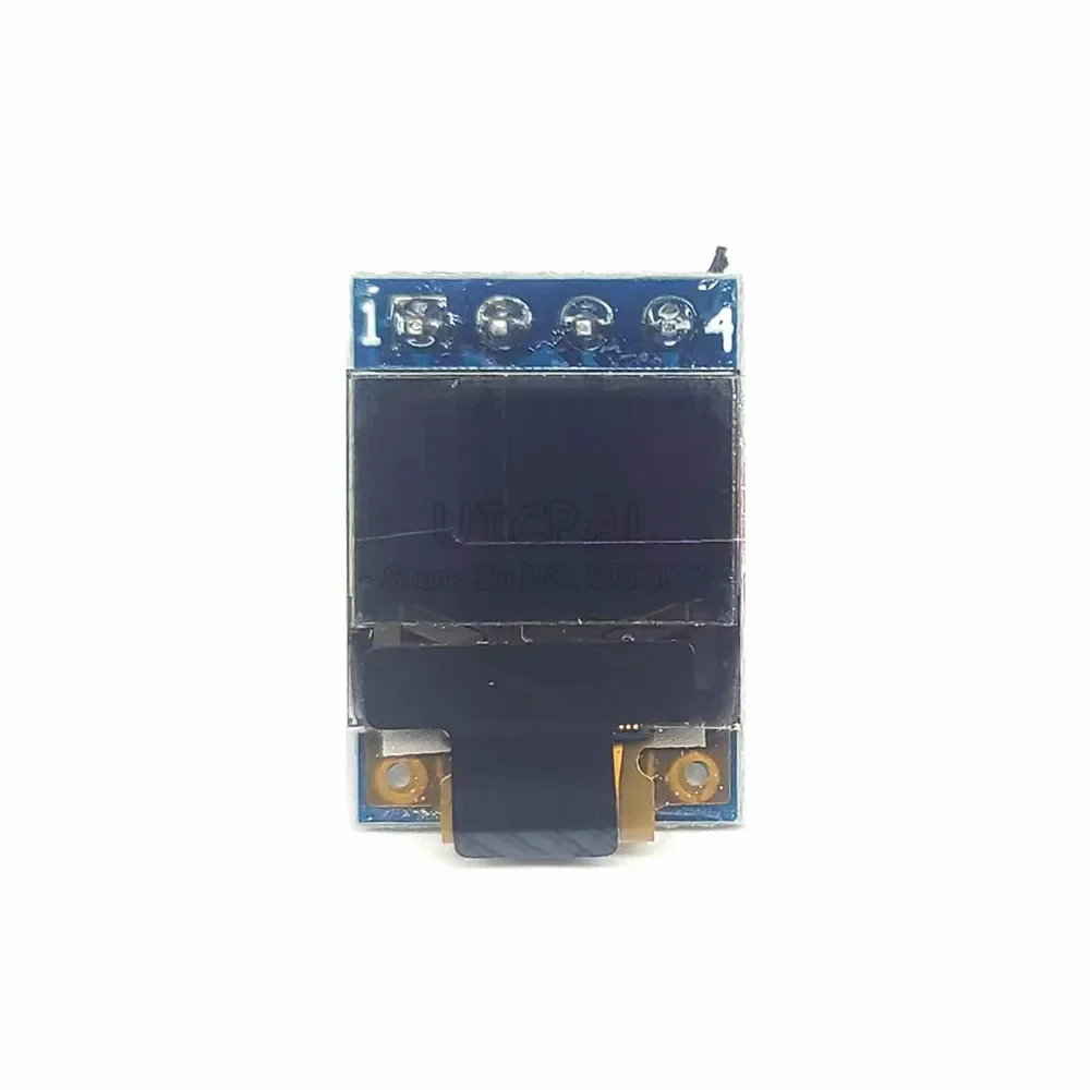 0.42 Inch OLED Screen Display Module 72*40 Dots IIC I2C COG SSD1315 Driver IC Driver IC 3.3 5V White Light Display 4PIN