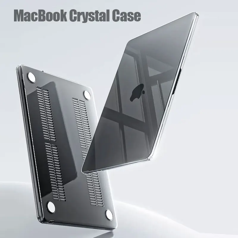 2026 New MacBook Air Crystal Protective Case Ultra-Thin 13 14 15 inch Suitable for Laptop Case M4 Soft Mac Shell