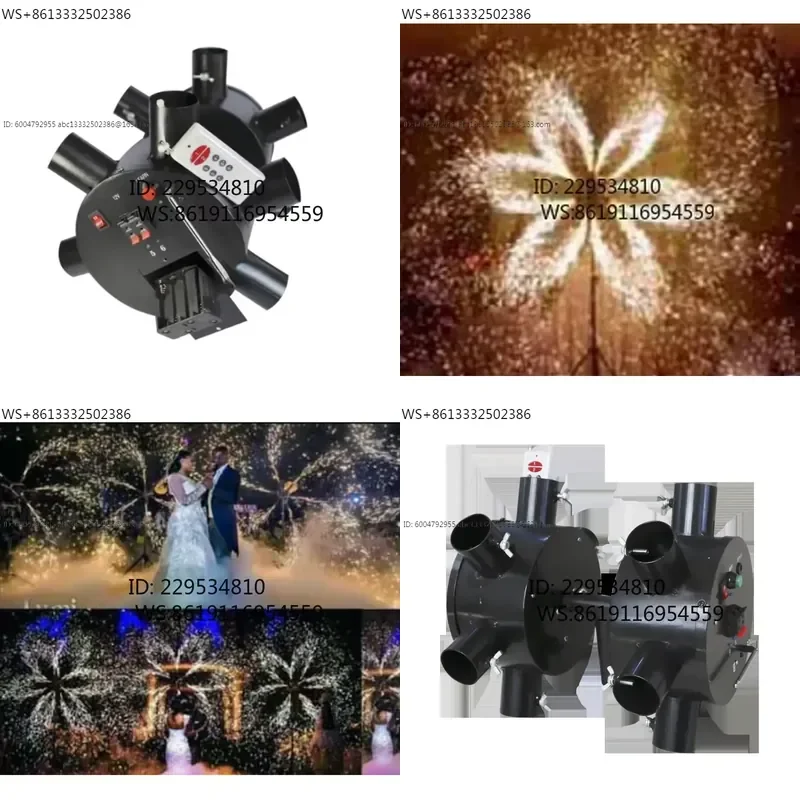 Pyrotechnic Wedding Sparkler Ignition Party Equipment Cold Fire Pyro Firework Firing System Stage Ice Fountain Remote Indoor