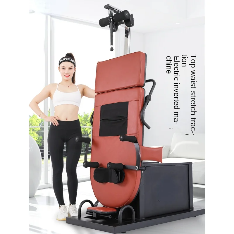 

Multifunctional Inversion Table Home Fitness Equipment Lumbar Traction Stretch Machine Auxiliary Inverted Artifact