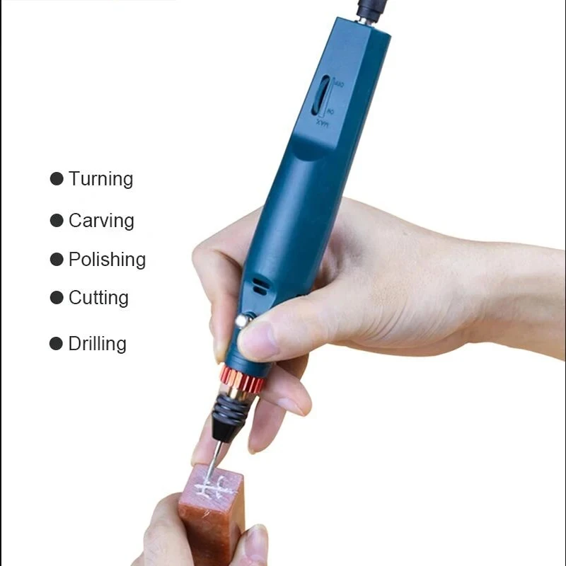 12V Mini Electric Drill Stepless Speed Handheld Rotary Tool Set Drilling Machine Drill Power Tools Engraver for Dremel