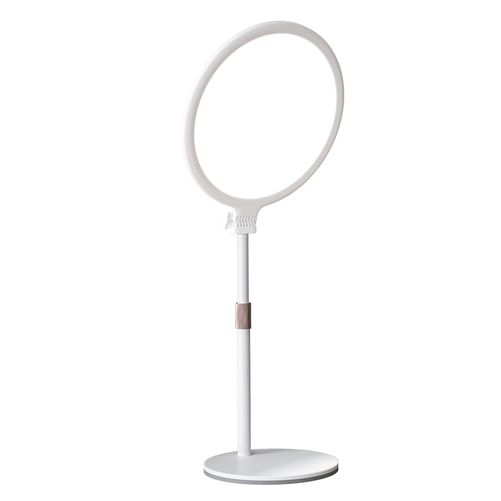 New Arrival K8Pro 25.8cm Aluminium Alloy USB Powered Desktop Lamp LED Ring Light Adjustable Stand Live Broadcast Makeup