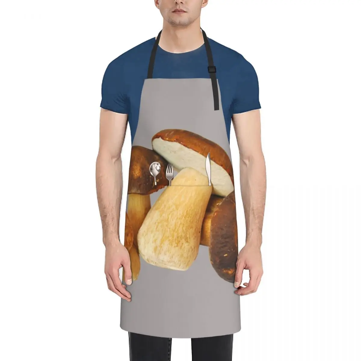 

Porcini Mushroom Apron Nursing christmas kitchen Apron