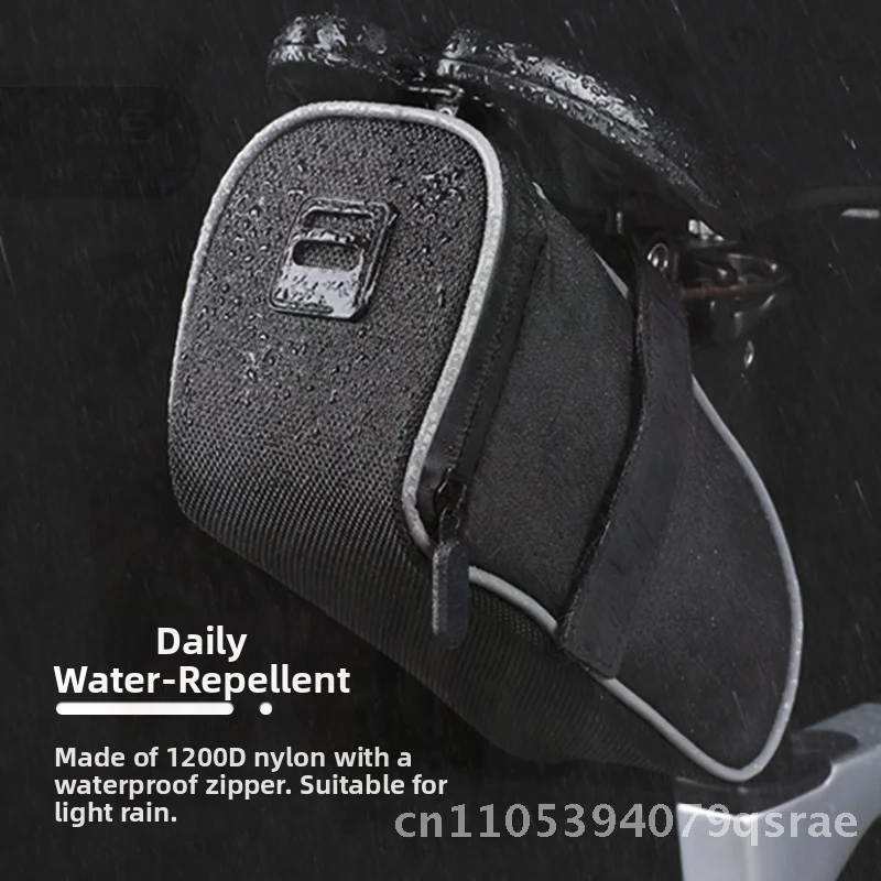 

Large Capacity Water-Repellent Bicycle Bag Portable Mountain Bike Cycling Equipment Nylon Rear Tail Bag for Highway Car