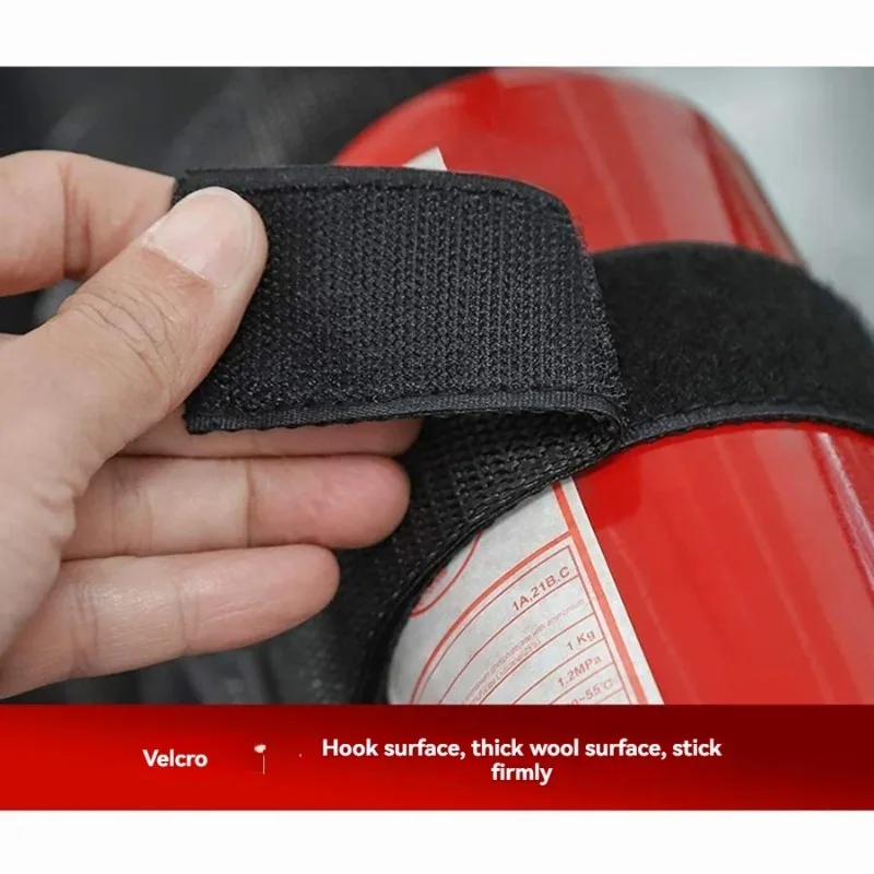 QIANBAI Fire extinguisher strap anti-roll frame fixed strap Wrangler car fire extinguisher strap bracket