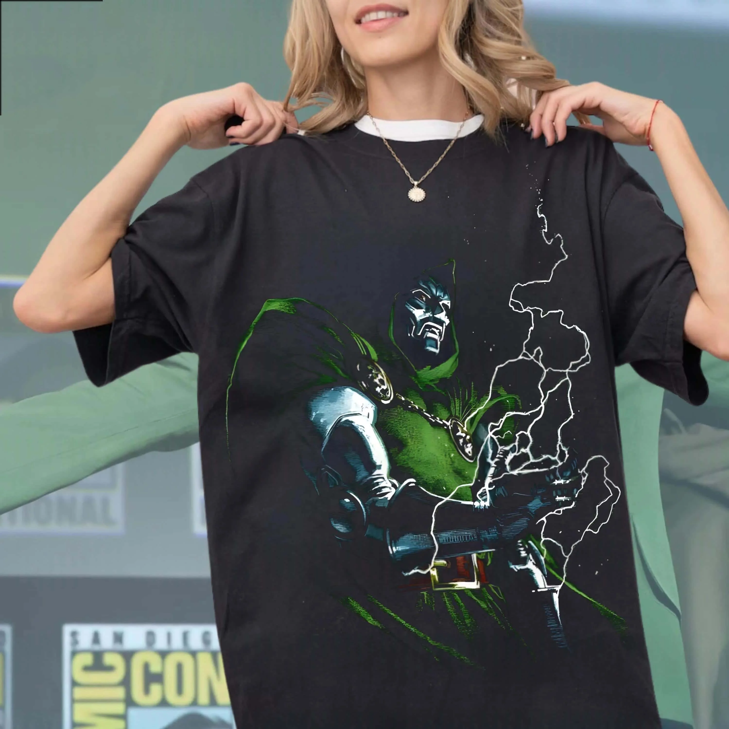 Avengers Doomsday Doctor Doom Doomsday T-Shirt 2026 Summer New Men Women Cotton Oversized T-shirt Streetwear Y2K gallery 2