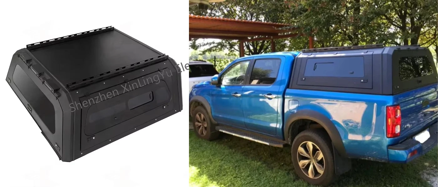 

2023 Dmax Accessories Multifunction Aluminum Truck Bed Cover External Accessory for Pickup Truck Canopy