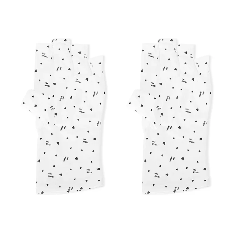 1 Pair Fingerless Anti-UV Nail Protection Gloves for Manicure LED Lamp Dryer Radiation Hand Safeguard Nail Art Tools