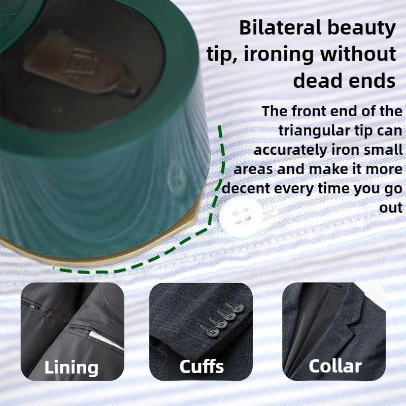 110 V-240 V Piccolo Ferro Da Sospeso A Vapore Portatile Artefatto Da Stiro A Bassa Potenza Per Uso Domestico Palmare A Due Velocità Regolabile Ferro Vestiti