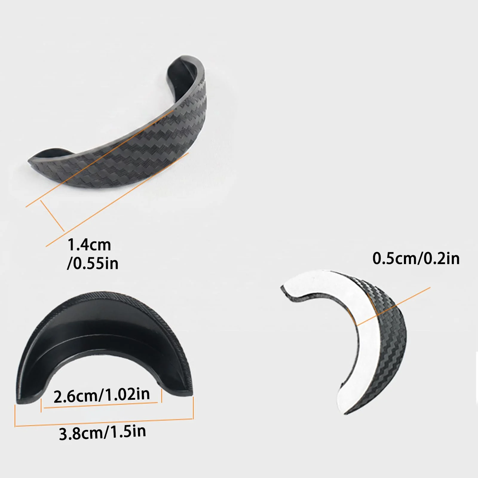Self-adhesive Car Reversing Camera Rain Cover Drip-Proof Protective Car Camera Cover in-vehicle Camera Sun Shade Rain Shield