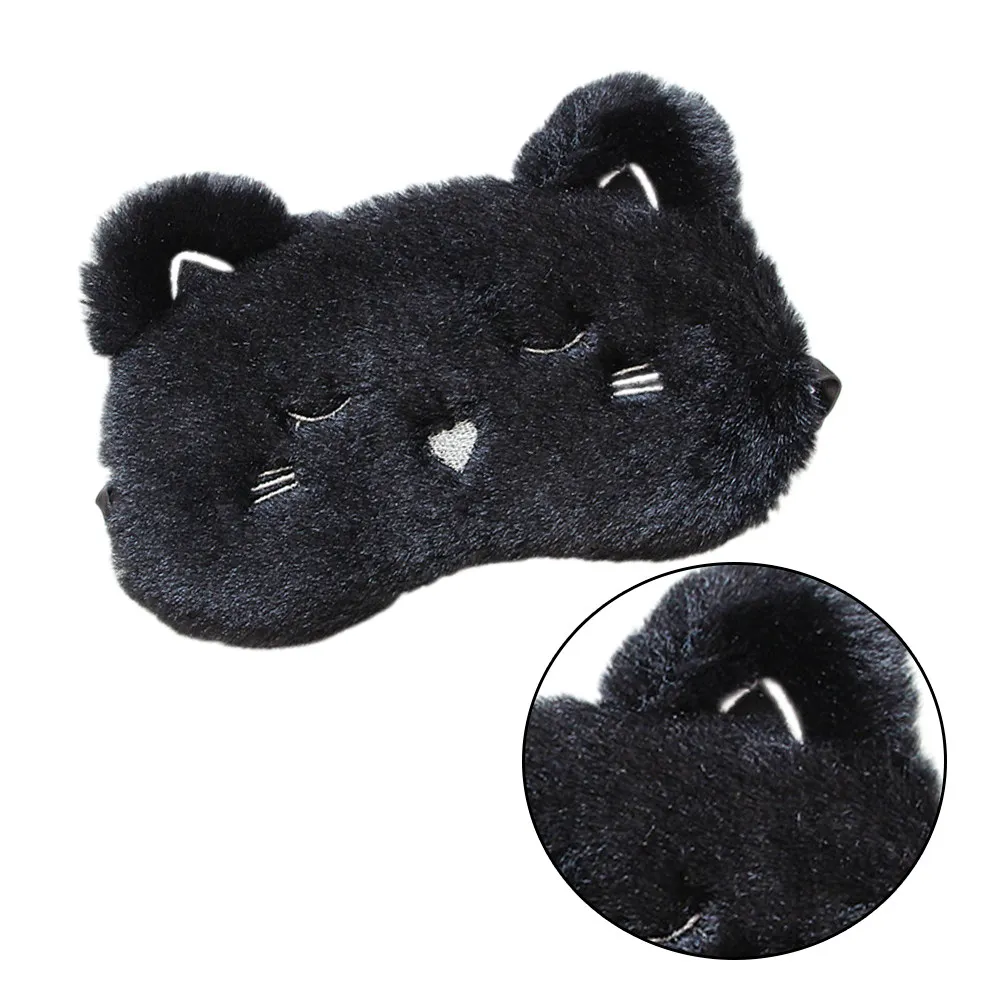 1Pcs Cartoon Sleeping Eye Patch Stretchy Fit Comfort Blindfold for Daytime Nap Travel Shift Work Relaxation Festival