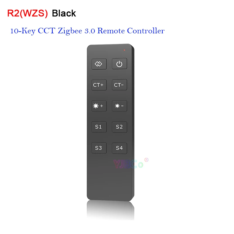 

Skydance Zigbee 3.0 10 Keys CCT wireless Remote Tuya APP control Dimmer apply to Zigbee 3.0 dual color LED controller or driver