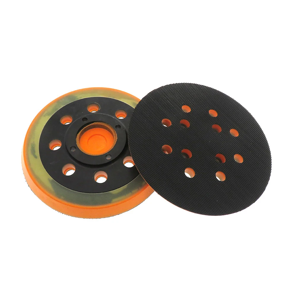 

5-Inch 8 Holes Hook-Loop Sanding Pad Sanding Discs For Woodworking Polishing Grinding Disc Angle Grinder Drill Bit Sand Disc