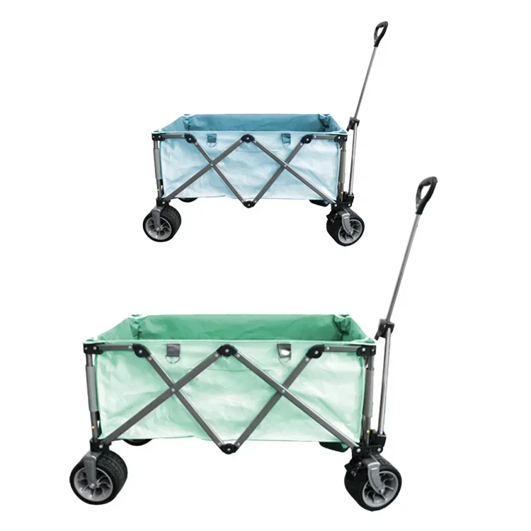 Garden Folding Carry Trolley Collapsible Folding Wagon Foldable Folding Garden Wagon Truck Foldable Camping Beach Shopping Truck