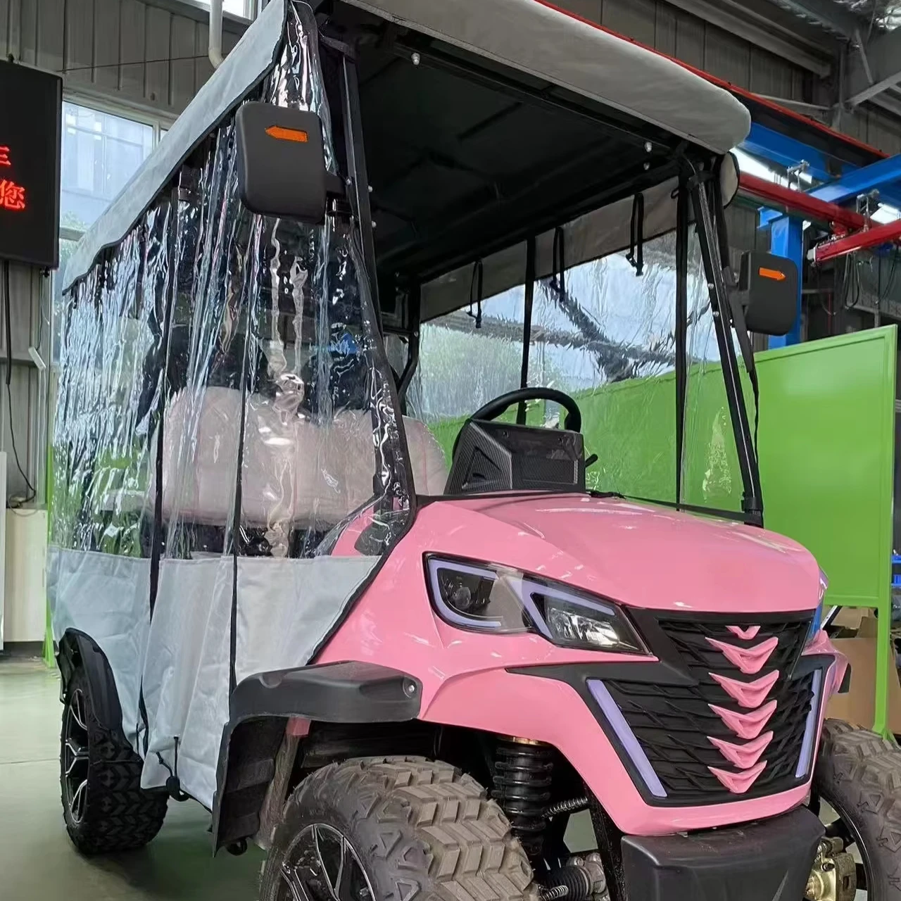 

2025/rain cover for 2+2 seater electric golf car