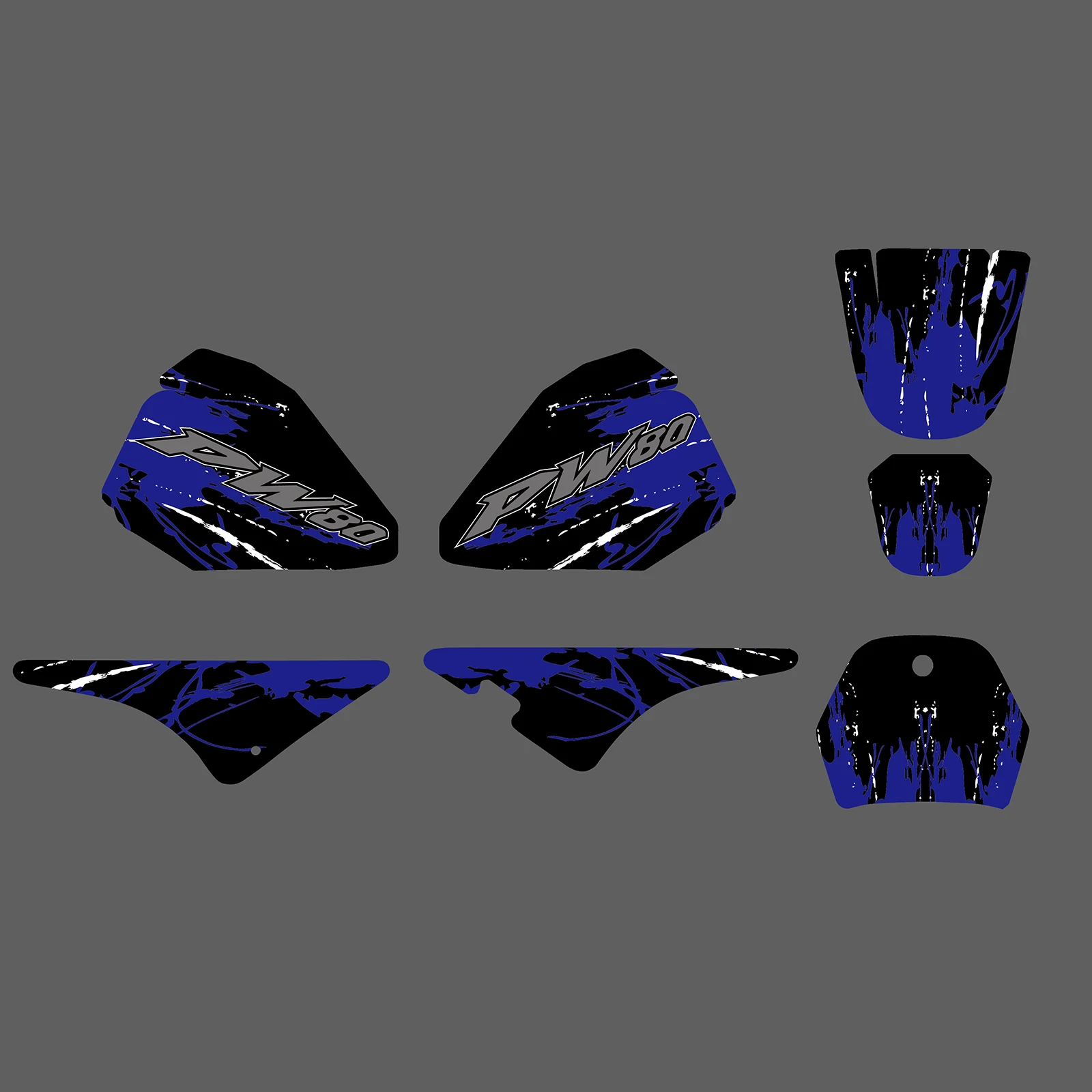 

NICECNC Motorcycle Sticker For Yamaha PW80 PW 80 All Years Dirt Bike Fairing Graphics Background Decals Sticker Kit Cutomize