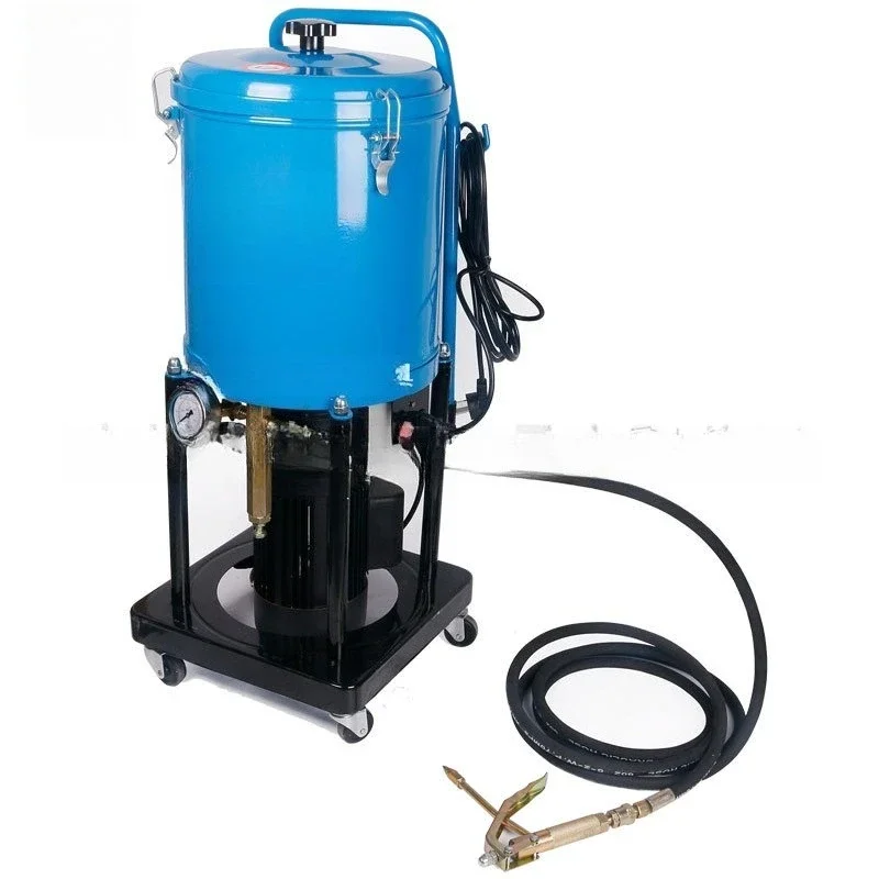 Electric Grease Filling Machine 220V/380V Hand Push Mobile Butter Filling Car Lubrication Pump Electric Grease Gun
