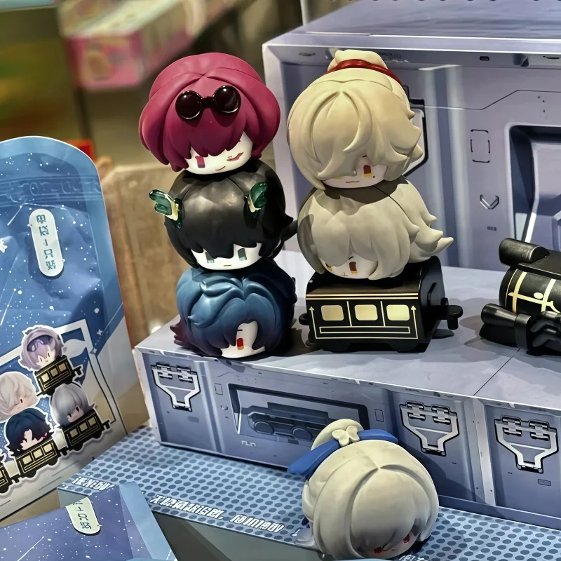 Honkai: Star Rail Q-Version Stacking Music Mini Doll Blind Box Cute Grain Mystery Game Desktop Decoration Collectible Toy Gift
