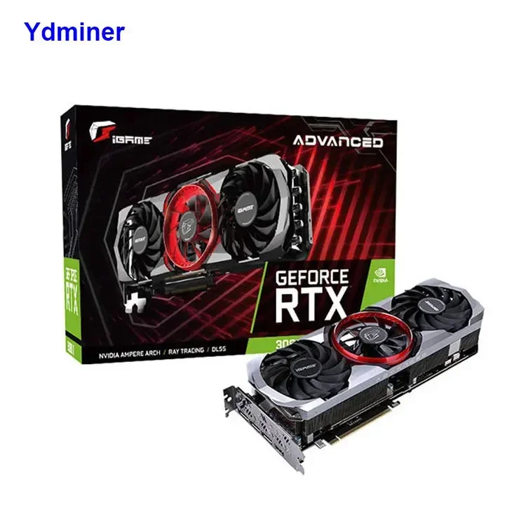 Горячая продажа gpu geforce rtx 3090 24 г gpu для игрового des