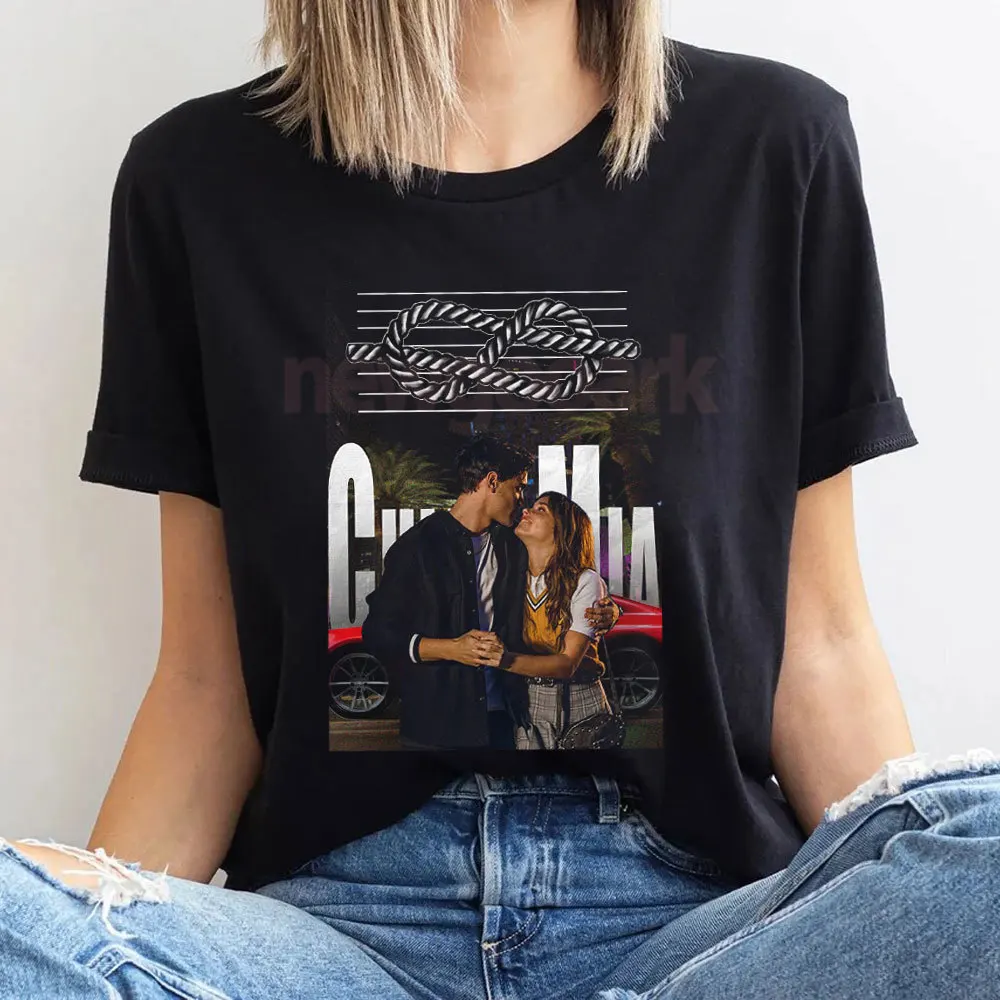 Culpa Nuestra Spanish Romantic Films Graphic T Shirts Movie Our Fault Noah Moran Nick Lester T-shirt Woman Man Cotton Tops Tees