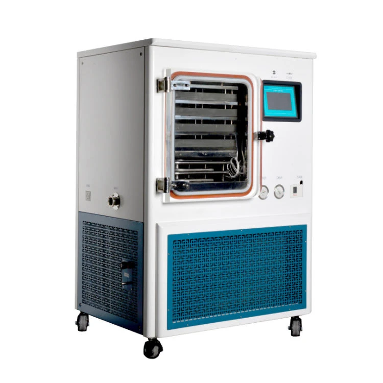 

Small Desktop Mushroom Fruit Vacuum Freeze Dryer Drying Machine for Peach Store rating: 4.6 (318 reviews) Complies with EU stan