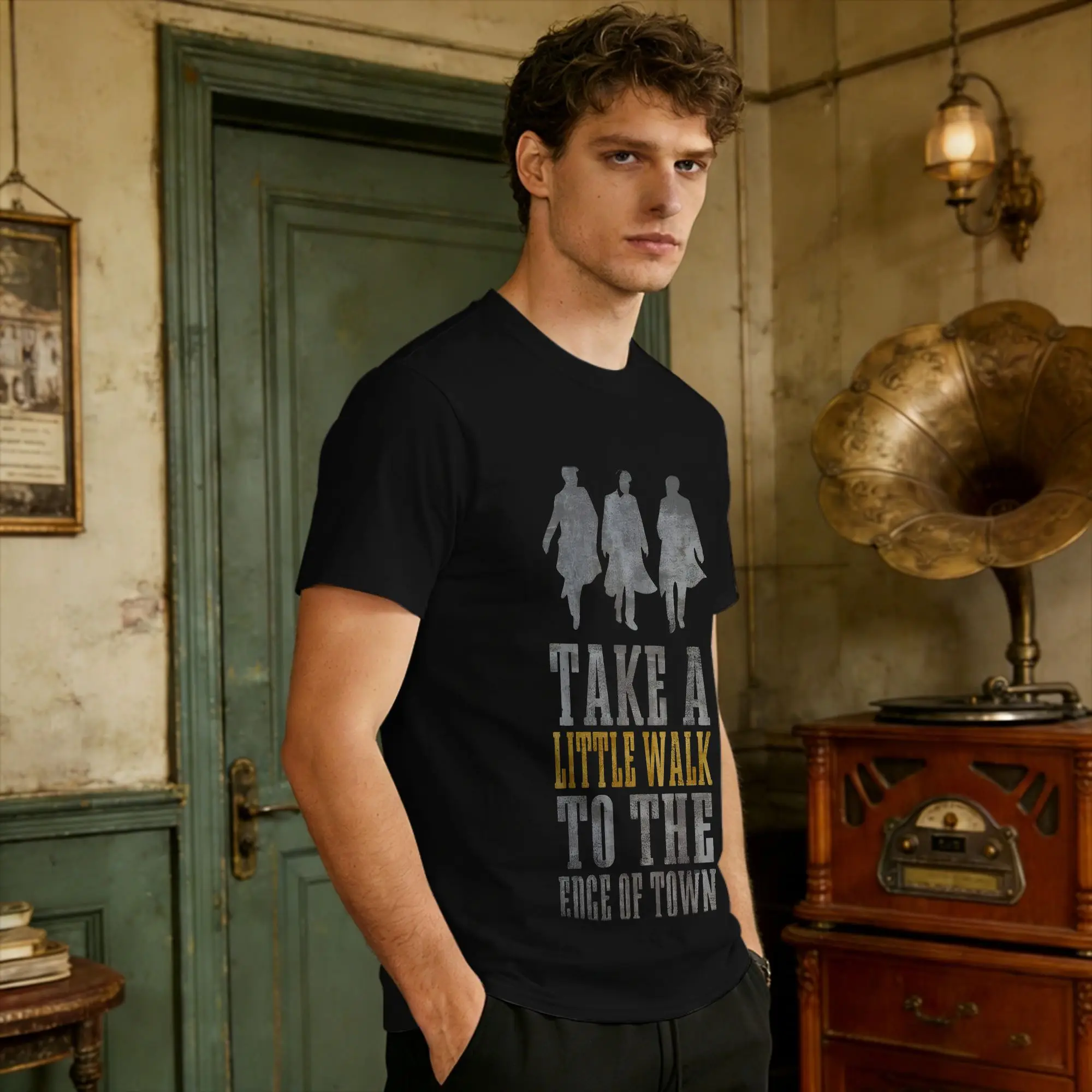 Harajuku T-Shirt Take A Peeky Little Blinding Walk Eye Voodoo Cotton T-Shirts  Fashion Tee Shirt for Men Summer Y2K Casual Tees